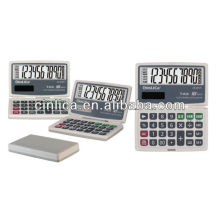 Складной калькулятор / 10 цифр двойной мощности дешевый солнечный калькулятор JS-2010T